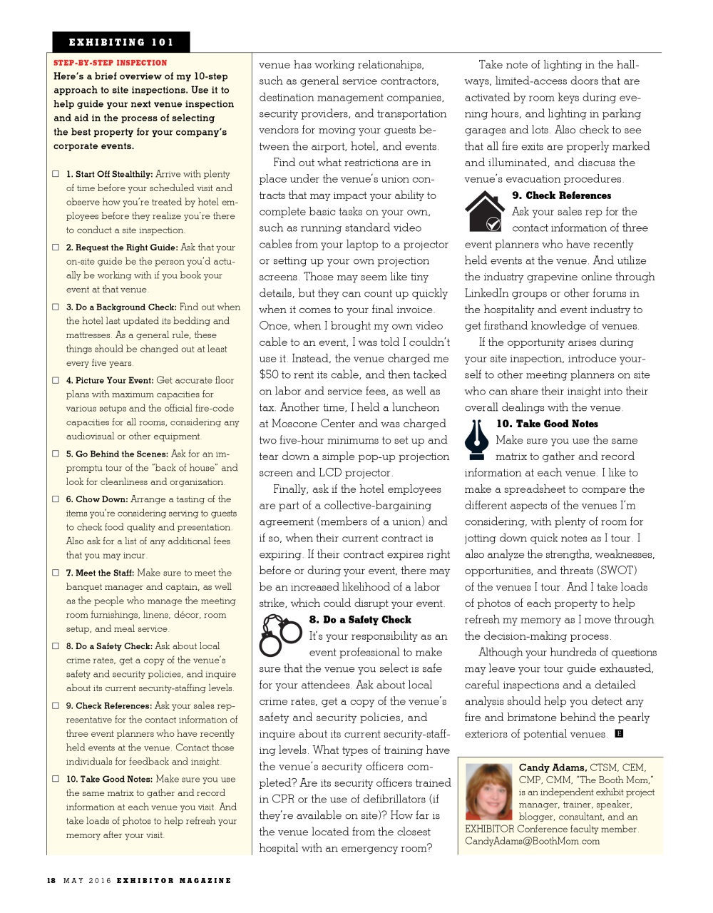 EXHIBITOR Magazine Preview Pages