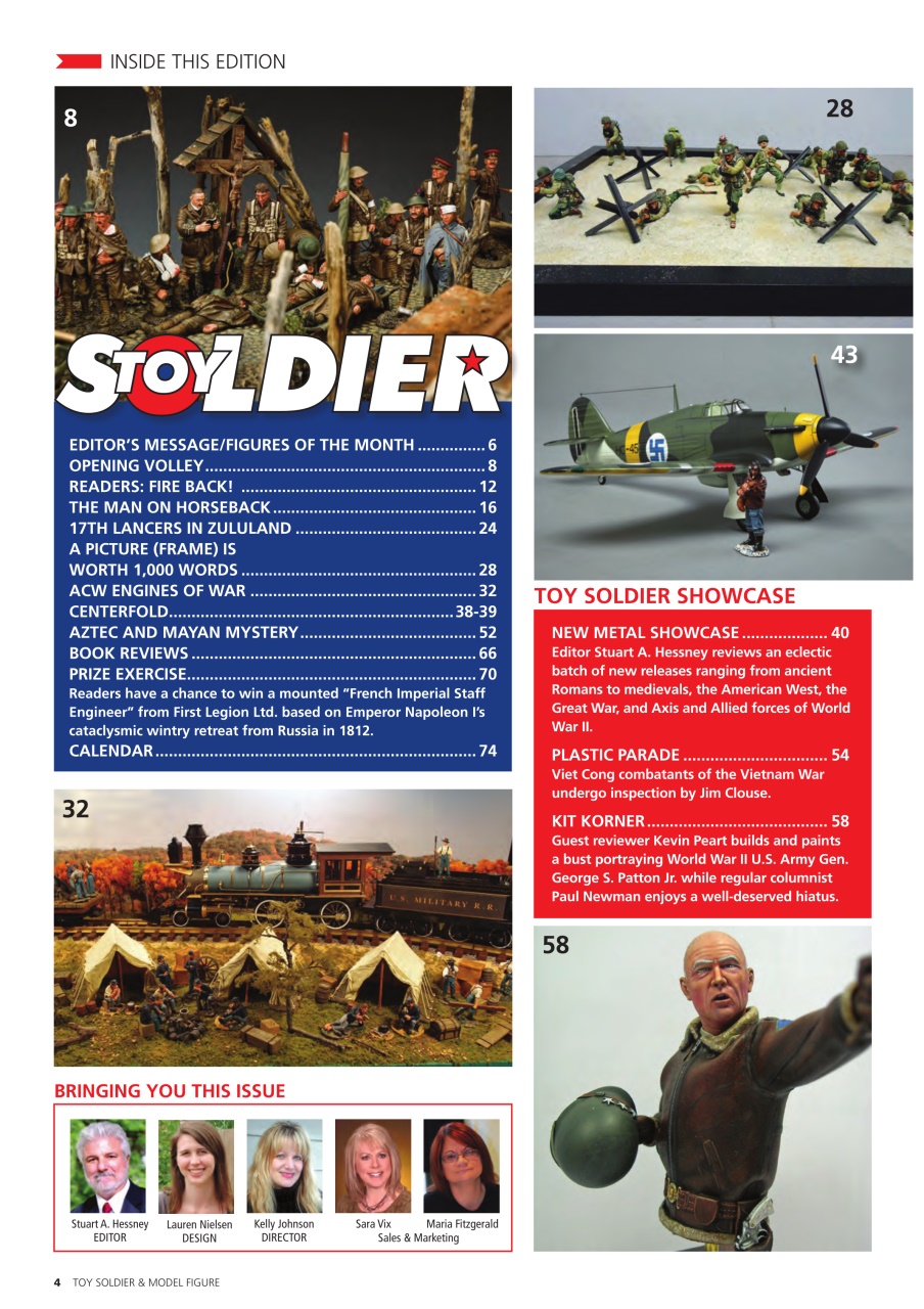 Toy Soldier & Model Figure Preview Pages
