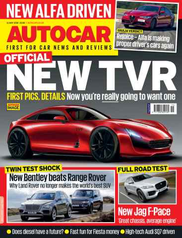 Autocar issue 11th May 2016