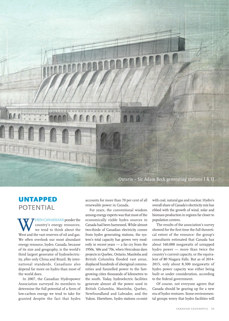 Canadian Geographic Preview Pages