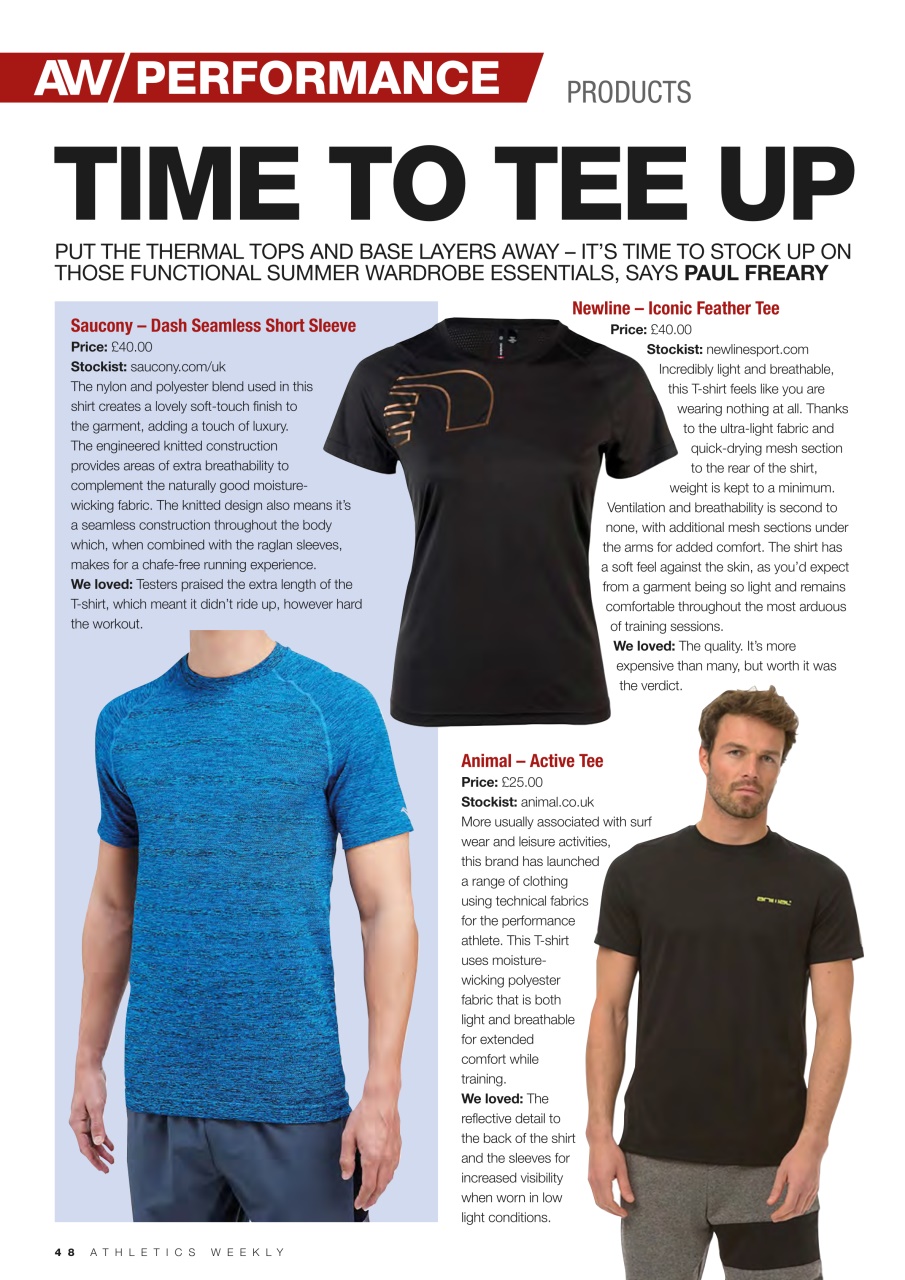 AW – Athletics Weekly Magazine Preview Pages