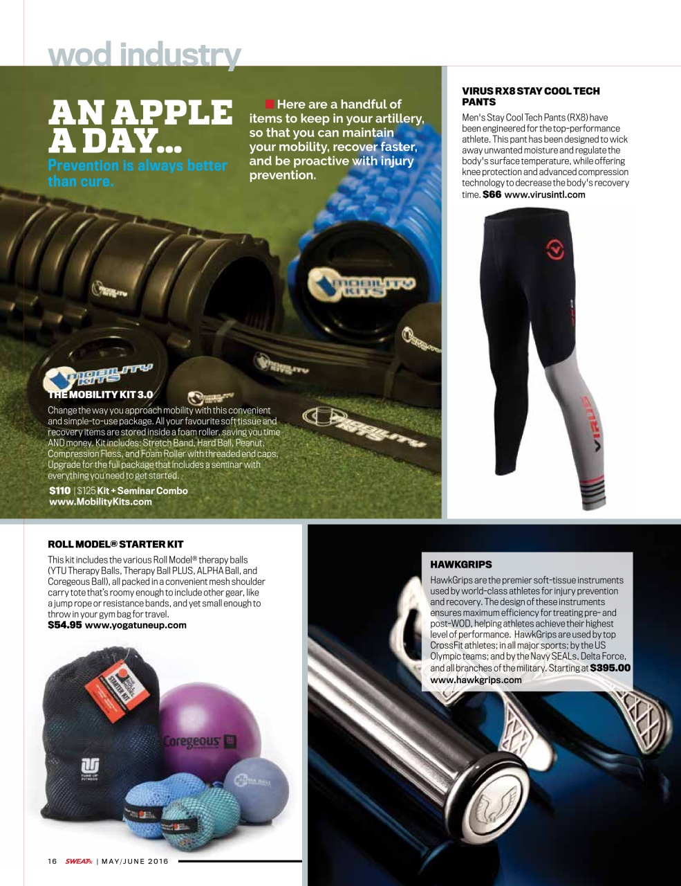 Sweat RX Preview Pages