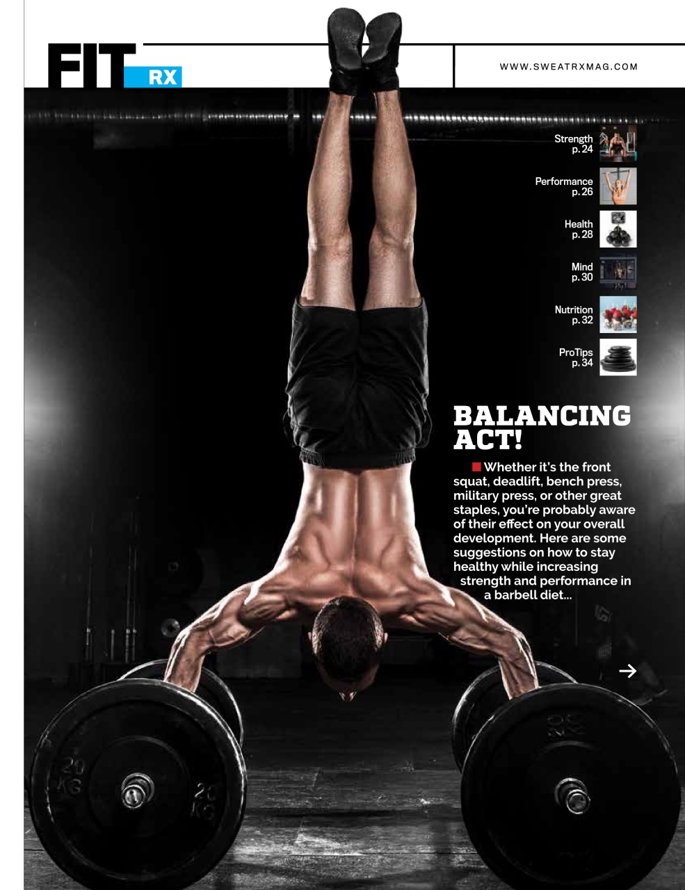 Sweat RX Preview Pages