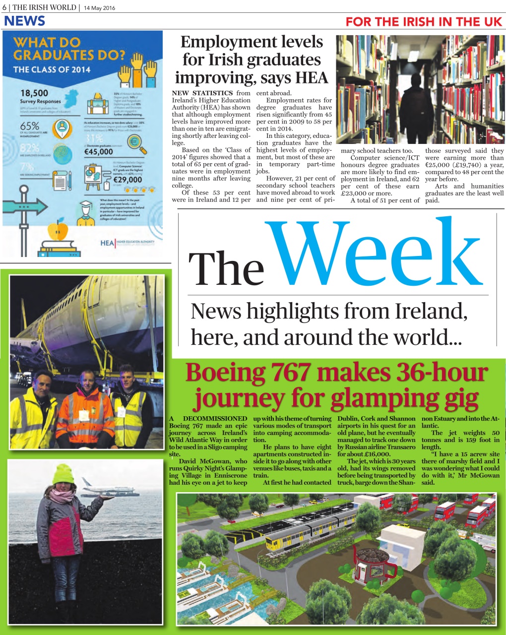 Irish World Preview Pages