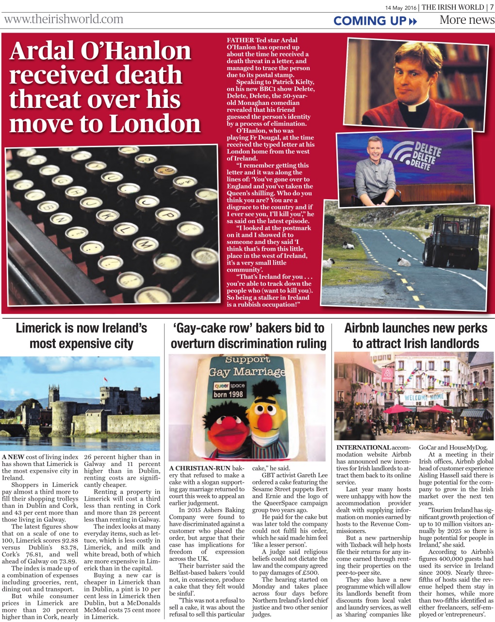 Irish World Preview Pages