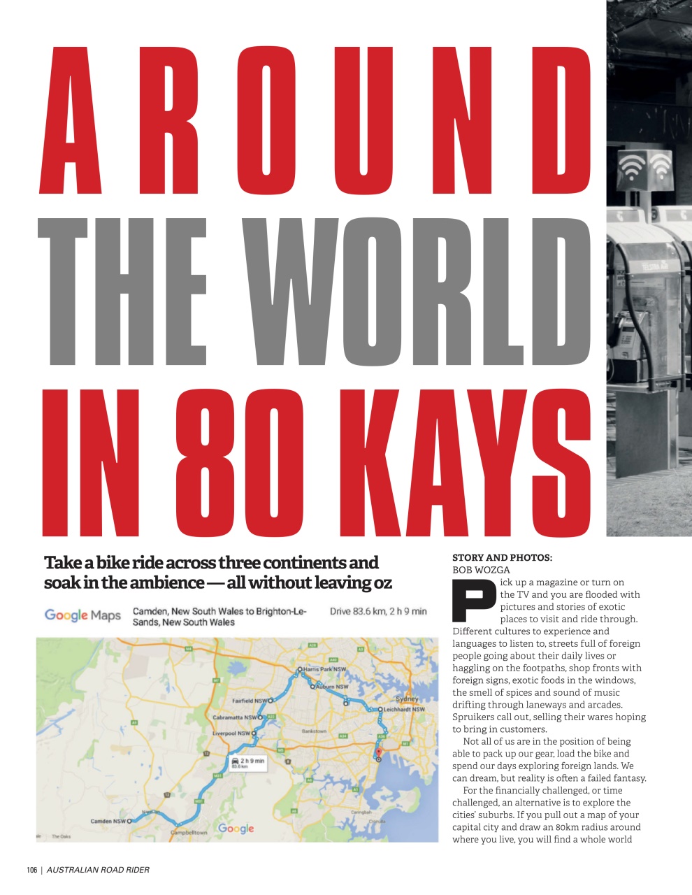 Australian Road Rider Preview Pages