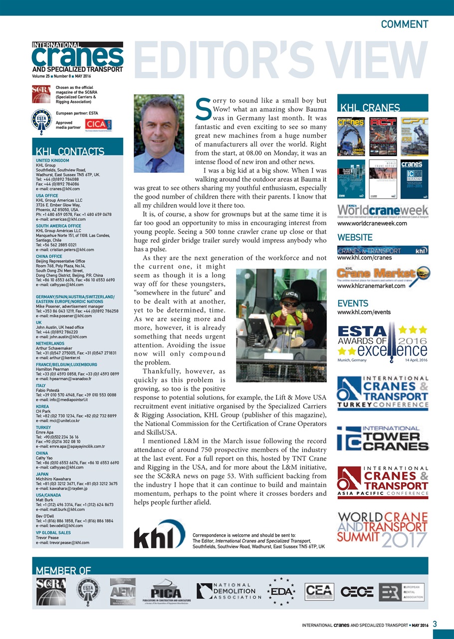 Int. Cranes and Specialized Transp Preview Pages