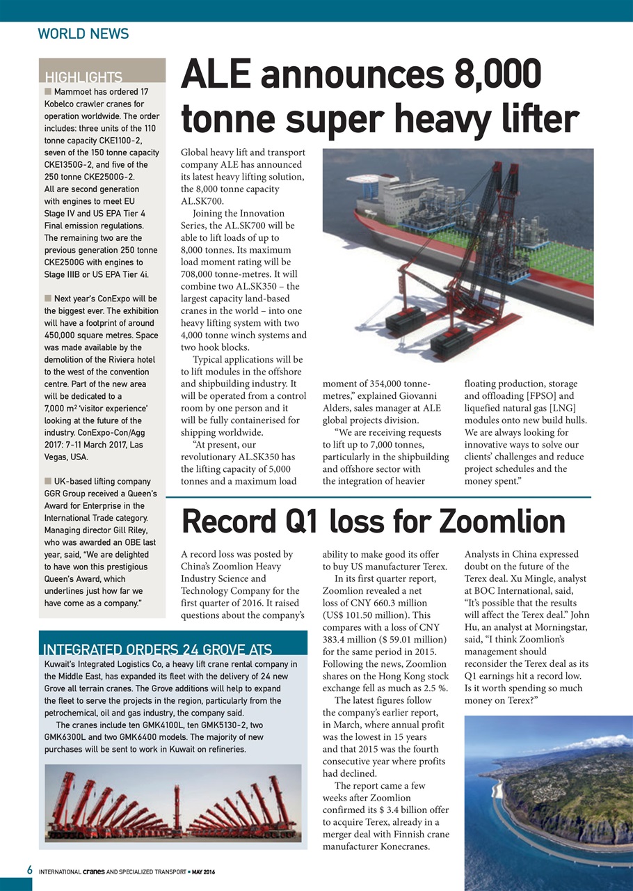 Int. Cranes and Specialized Transp Preview Pages