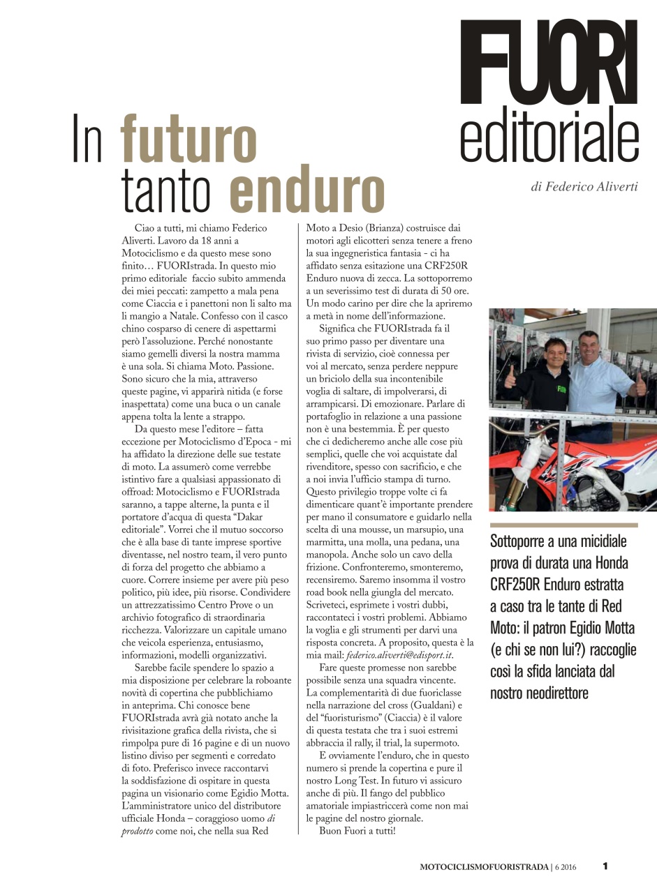 Motociclismo Fuoristrada Preview Pages