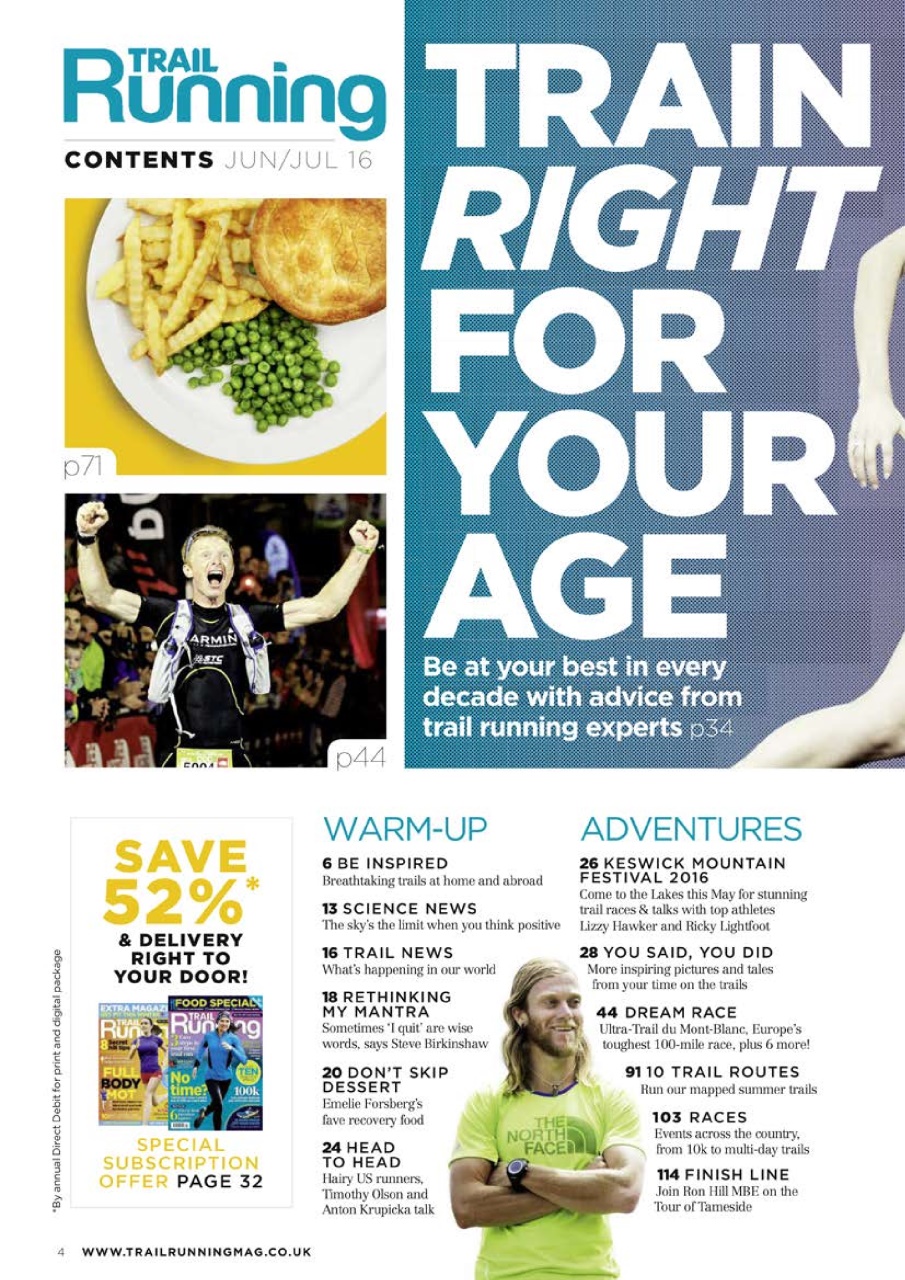 Trail Running Preview Pages