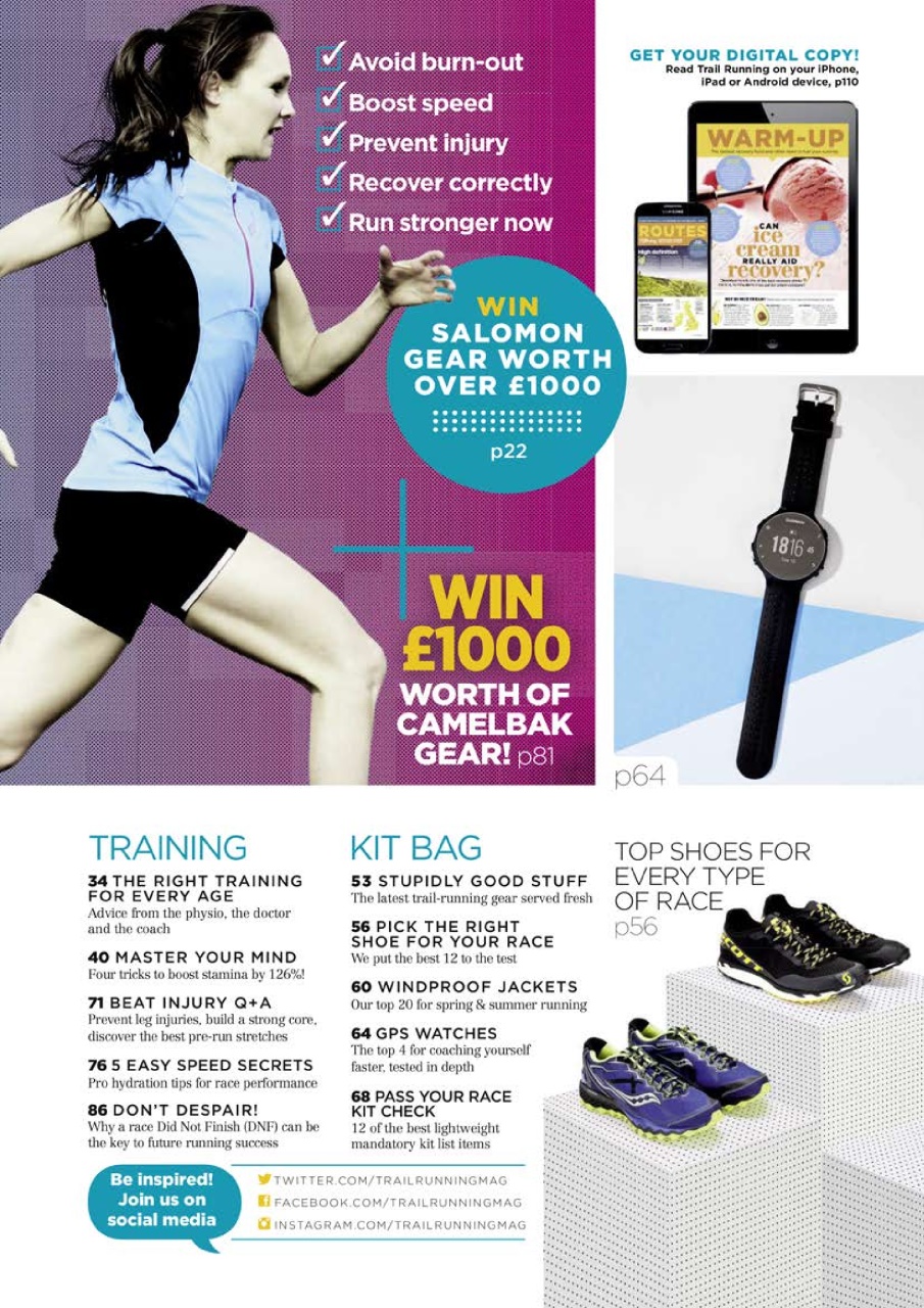 Trail Running Preview Pages