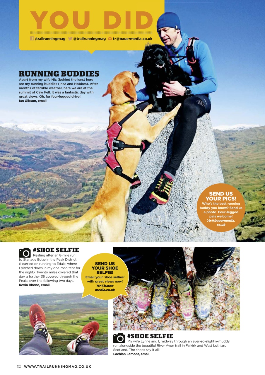Trail Running Preview Pages