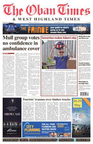The Oban Times & Lochaber Times issue 12th May 2016