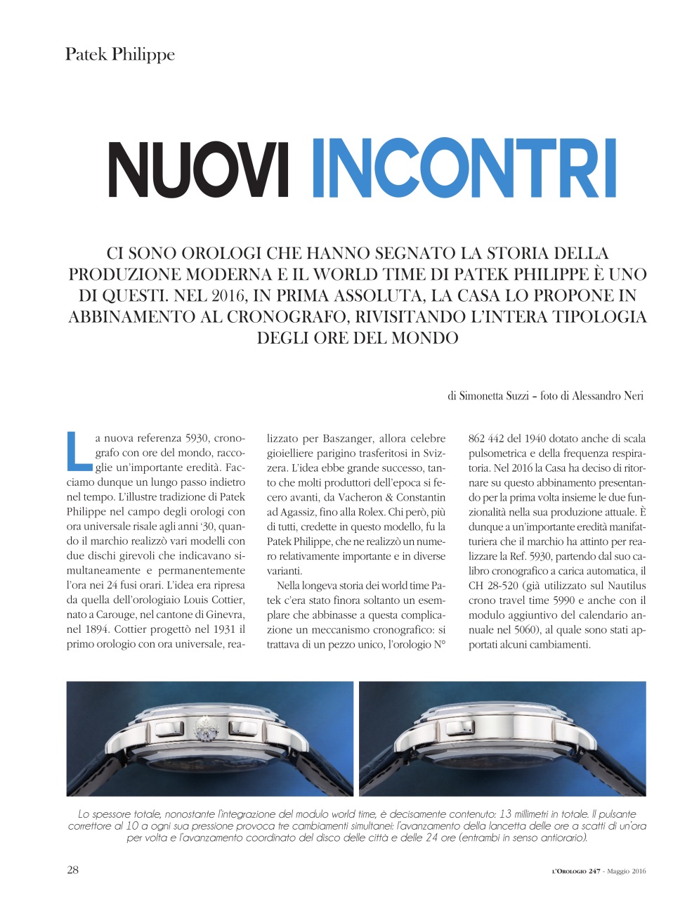 L'Orologio Preview Pages