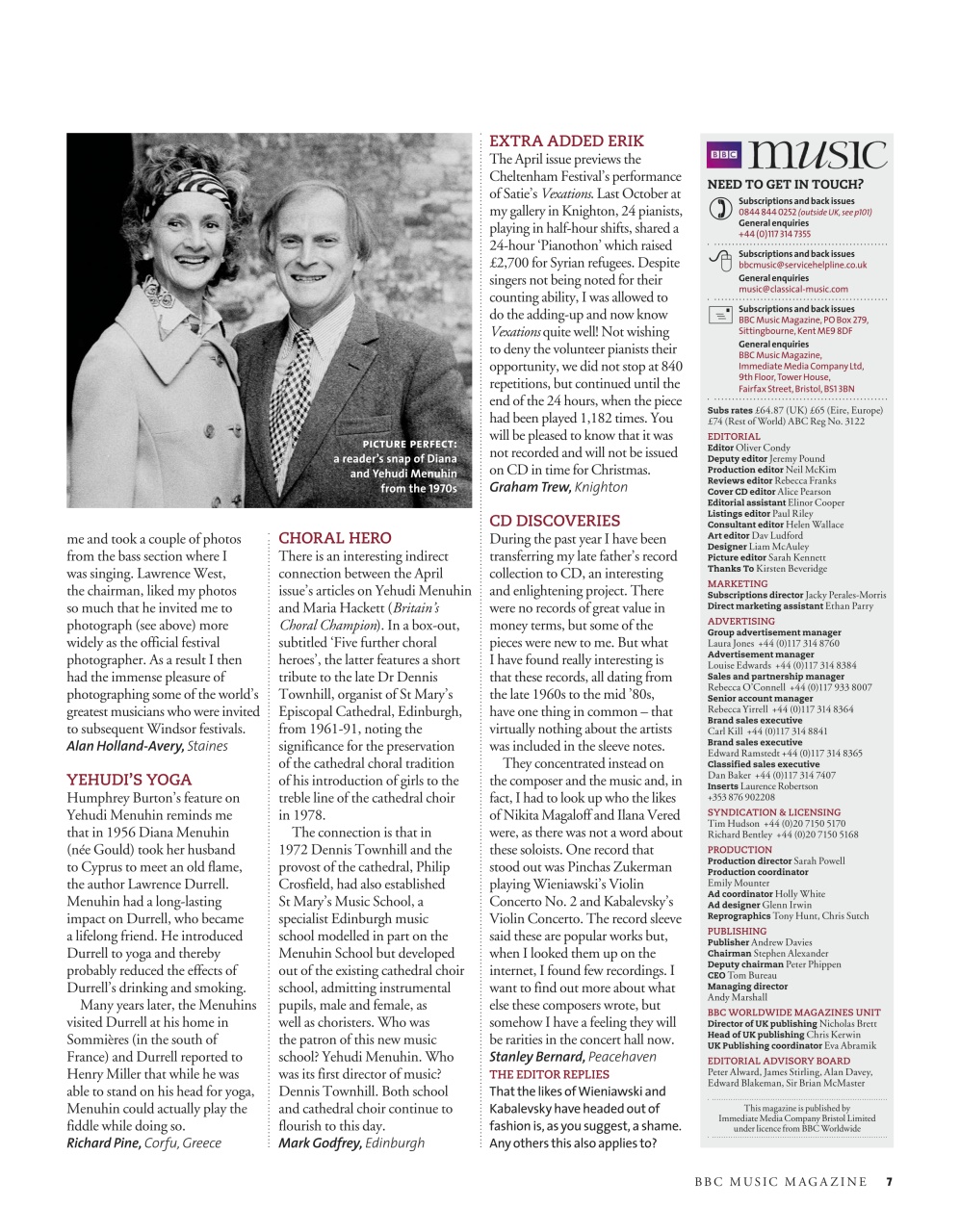 BBC Music Magazine Preview Pages