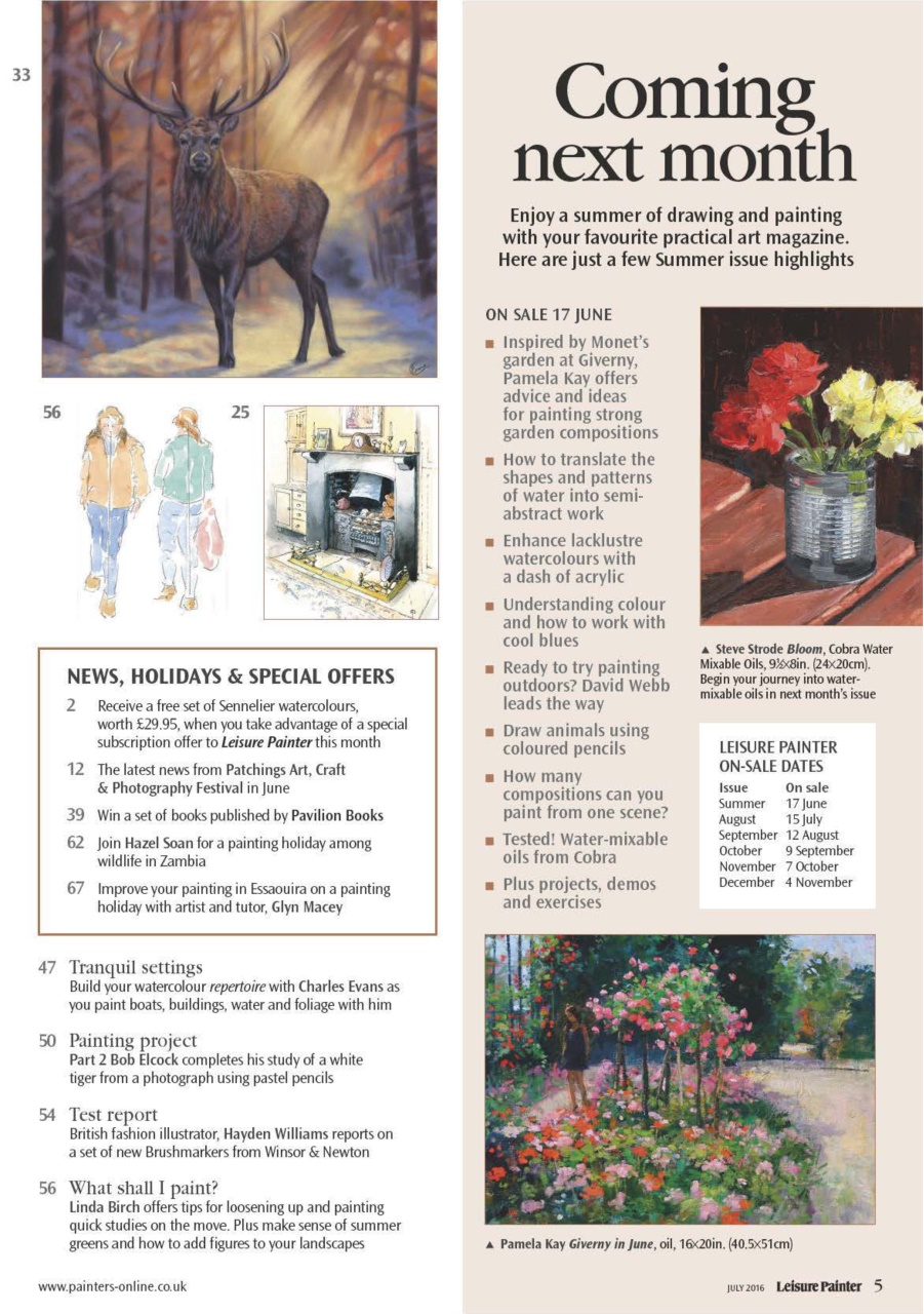 Leisure Painter & The Artist Preview Pages