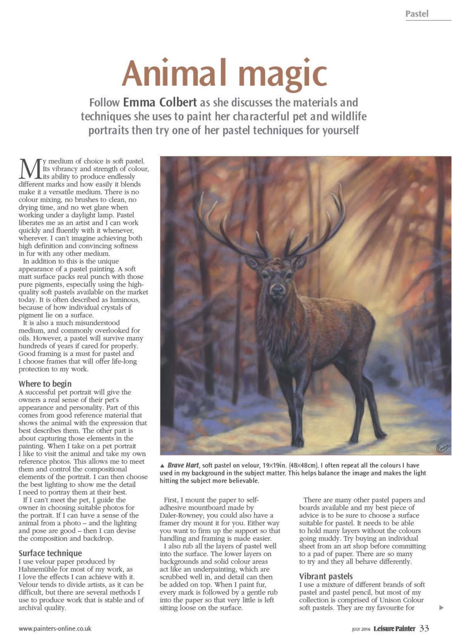 Leisure Painter & The Artist Preview Pages