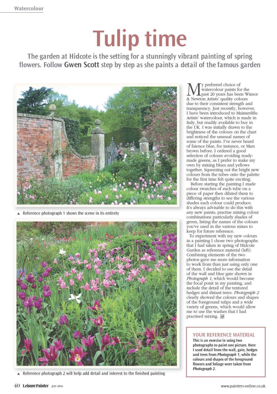 Leisure Painter & The Artist Preview Pages