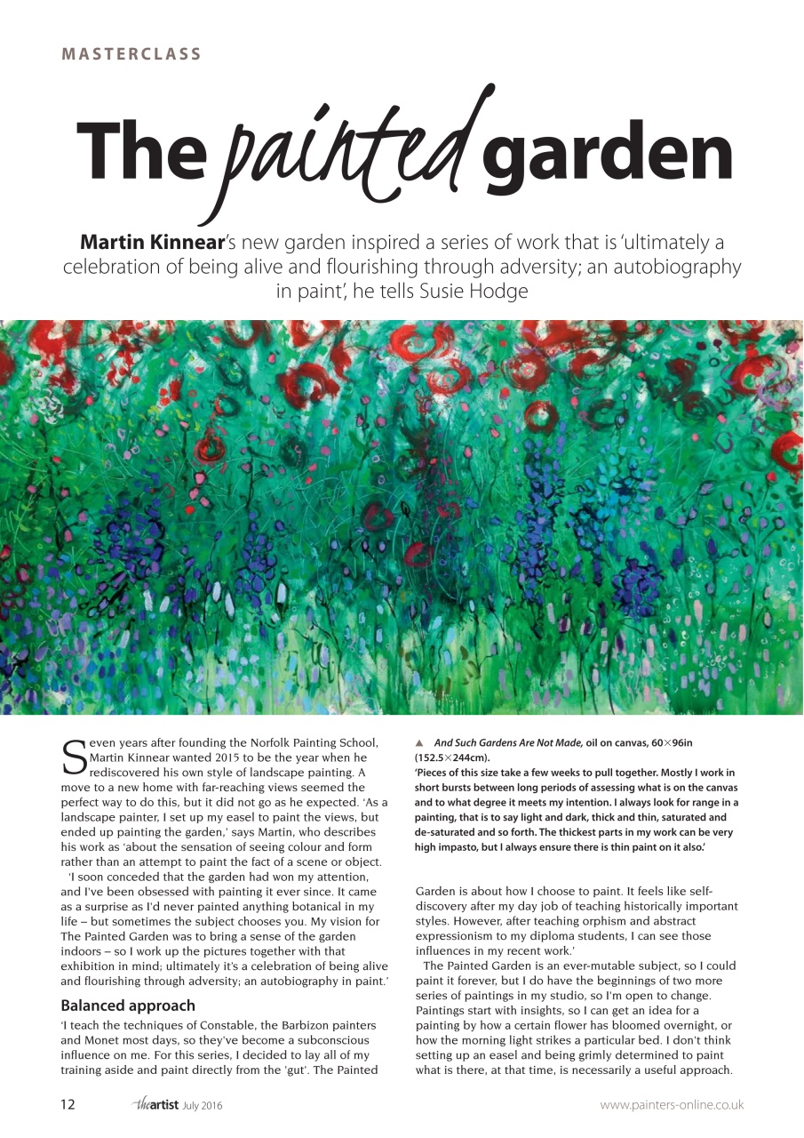 The Artist Preview Pages