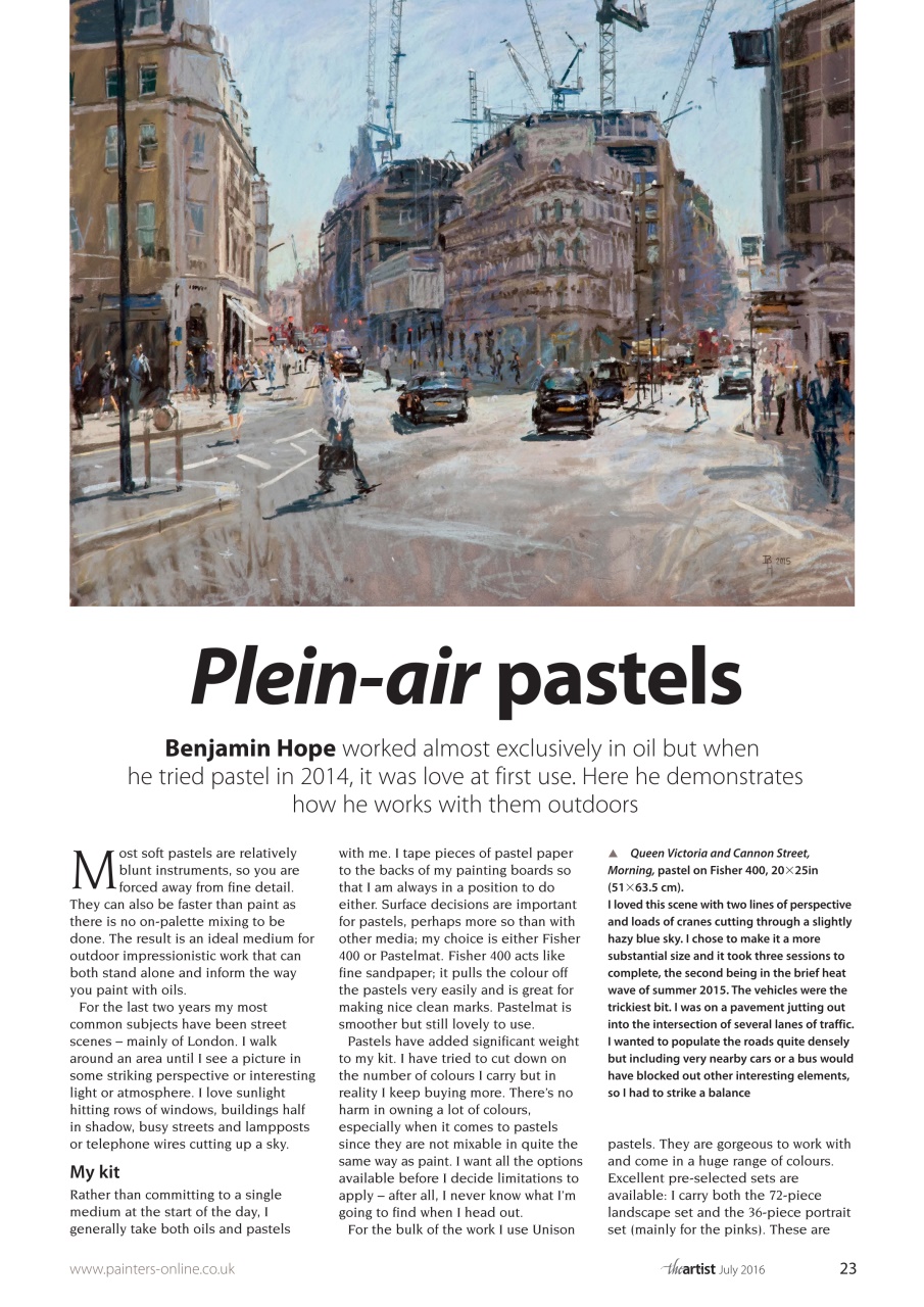 The Artist Preview Pages