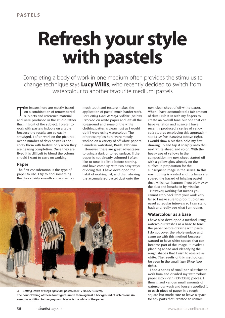 The Artist Preview Pages