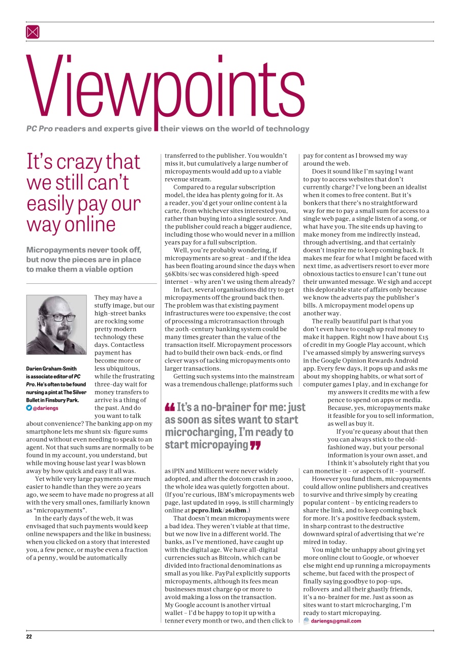 PC Pro Preview Pages