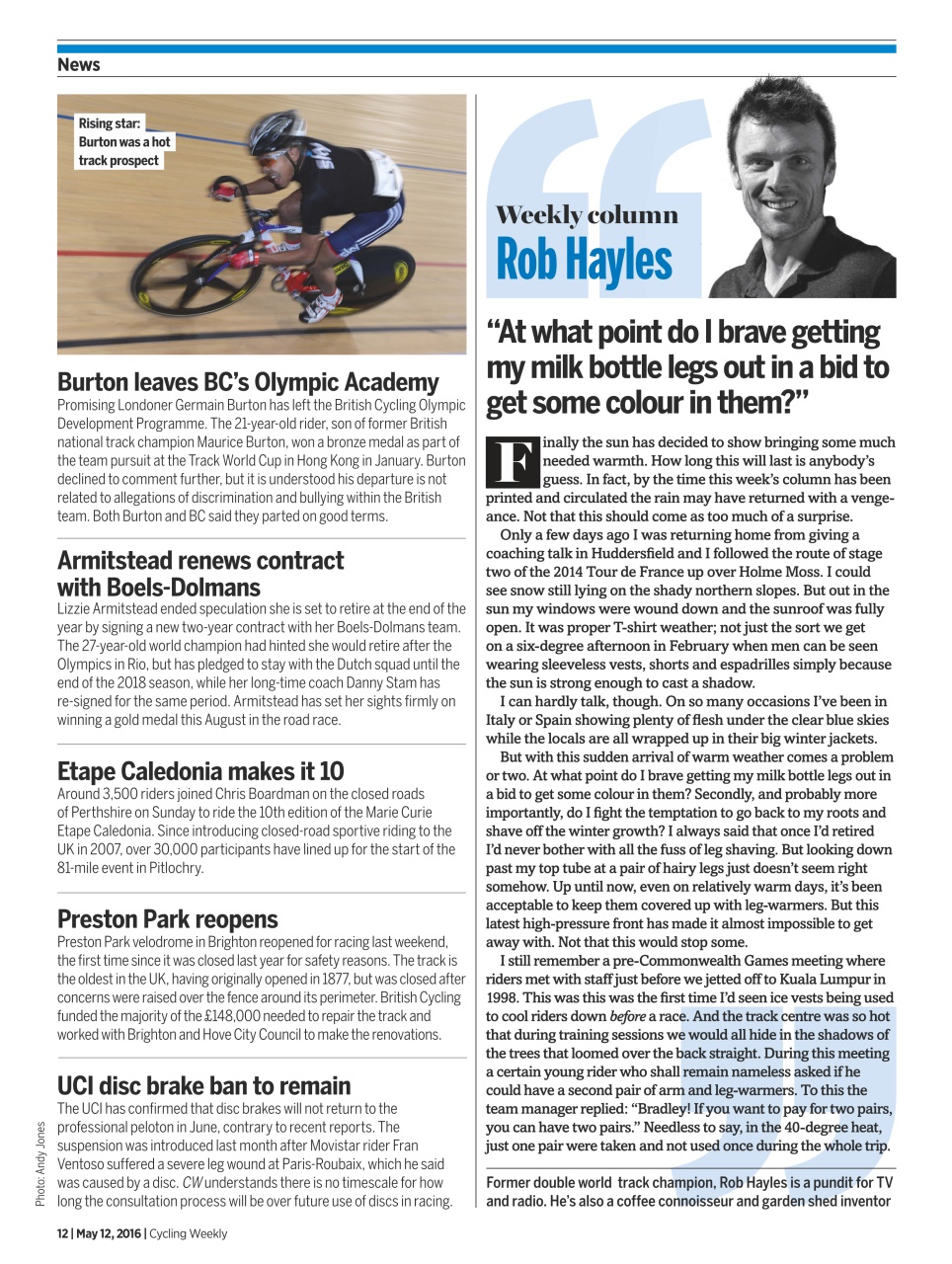 Cycling Weekly Preview Pages