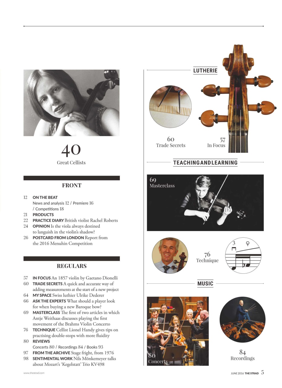 The Strad Preview Pages