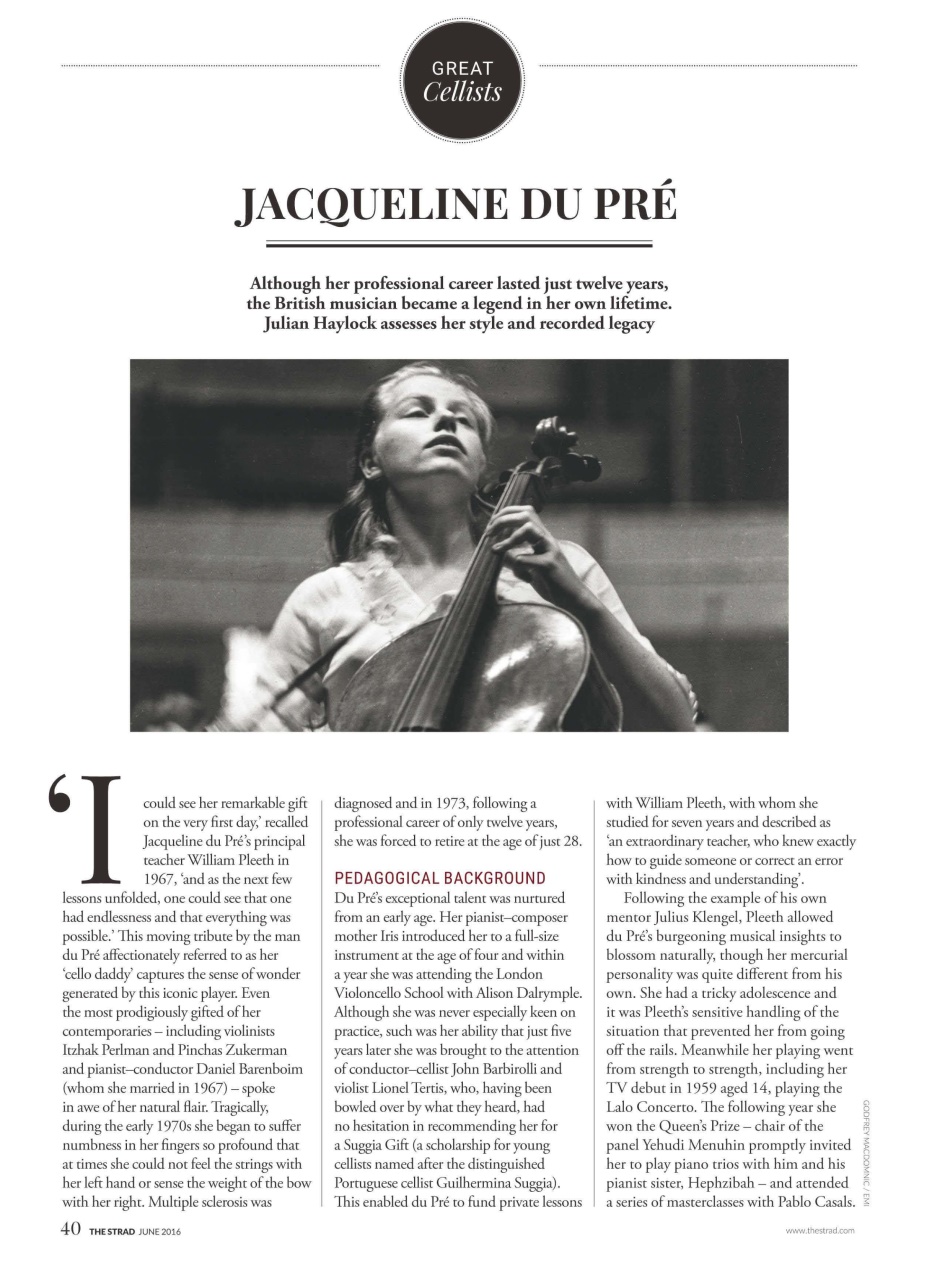 The Strad Preview Pages