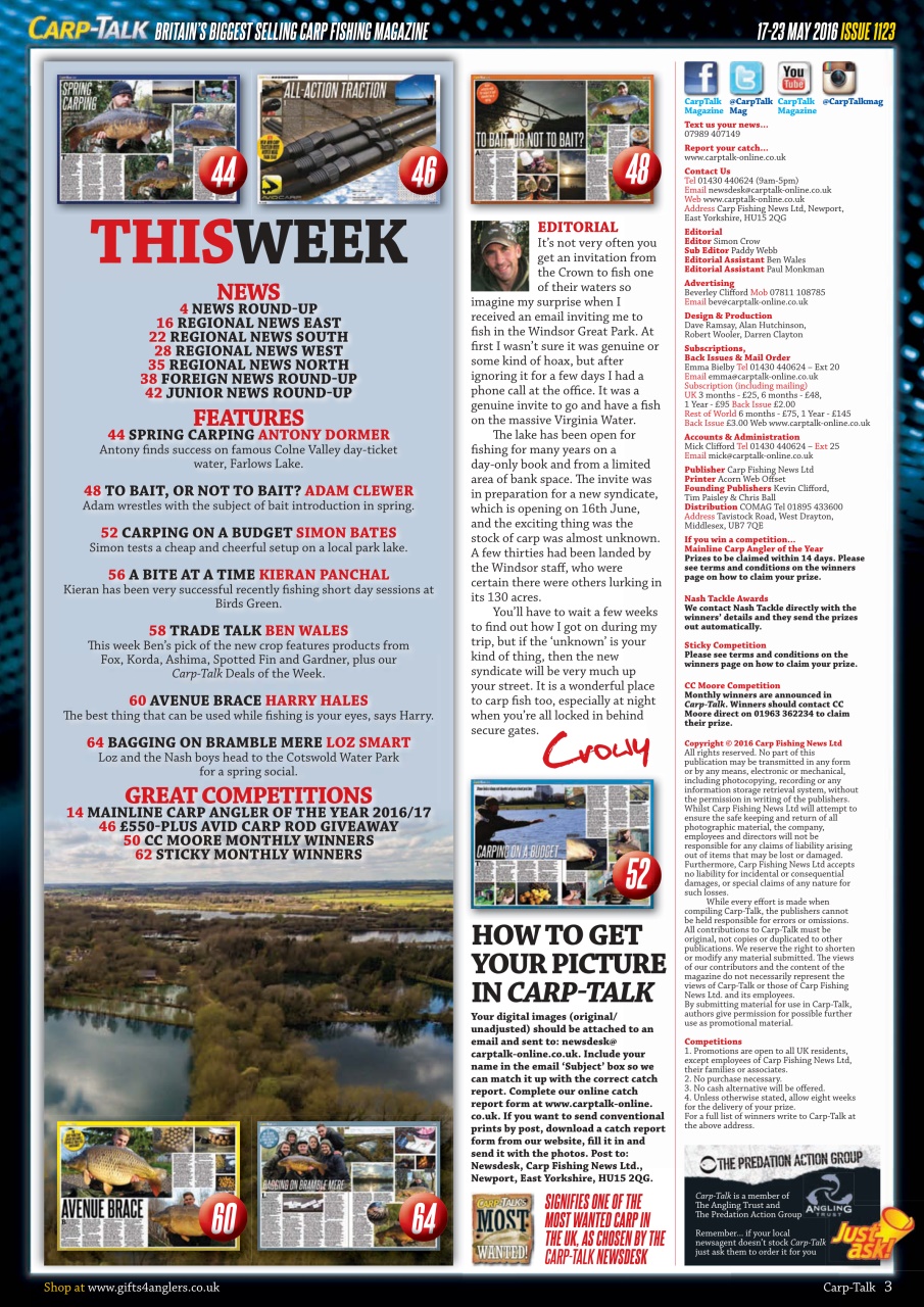 Carp-Talk Preview Pages