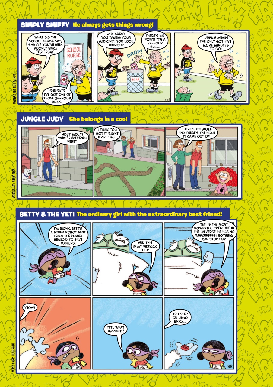 Beano Preview Pages