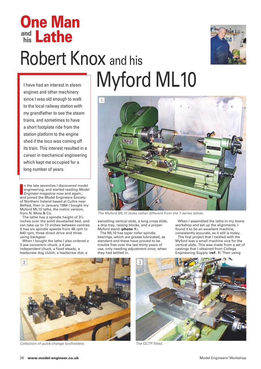 Model Engineer & Workshop Magazine Preview Pages