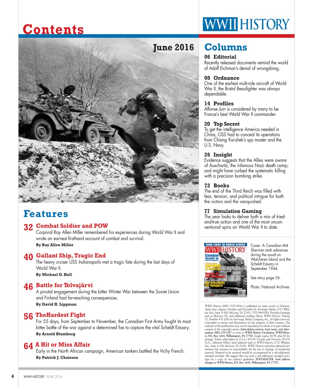 WW2 History Magazine Preview Pages