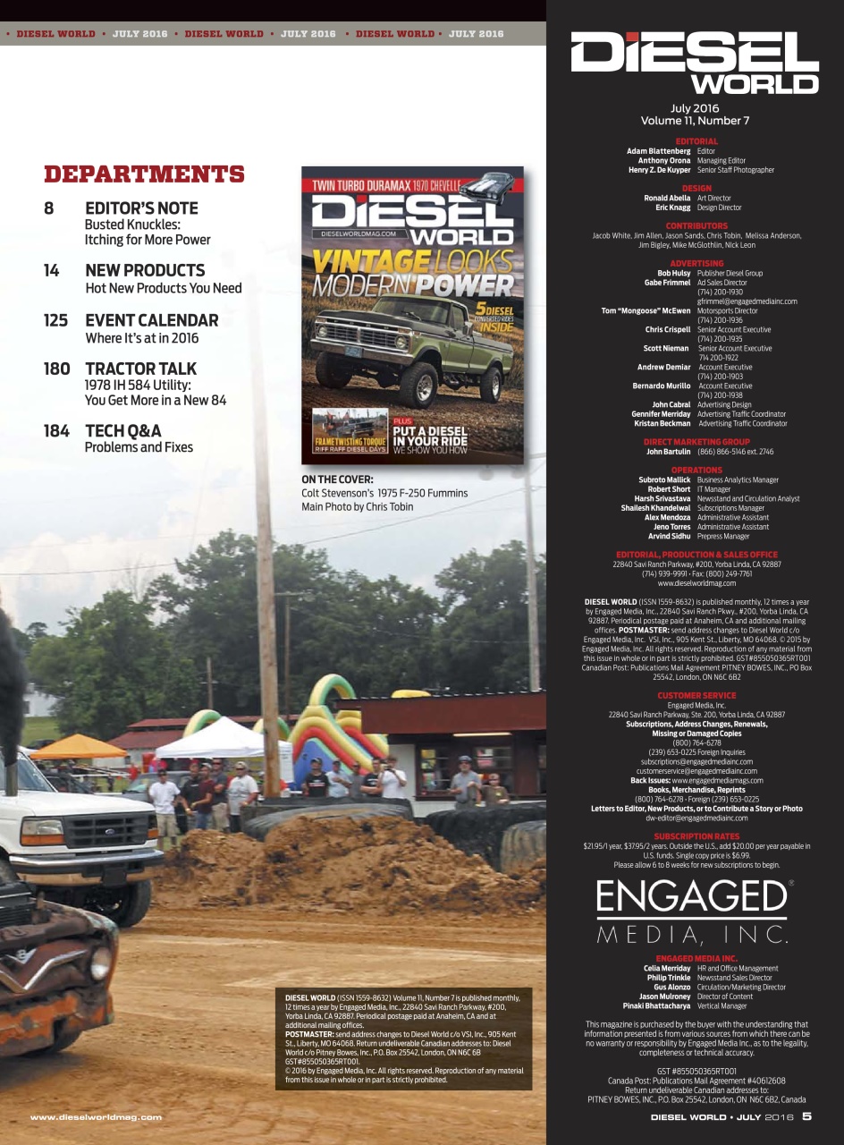 Diesel World Preview Pages