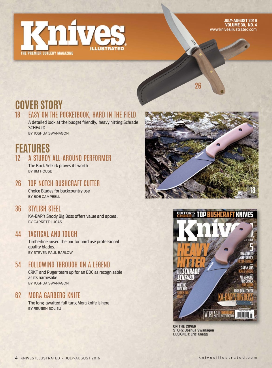 Knives Illustrated Preview Pages