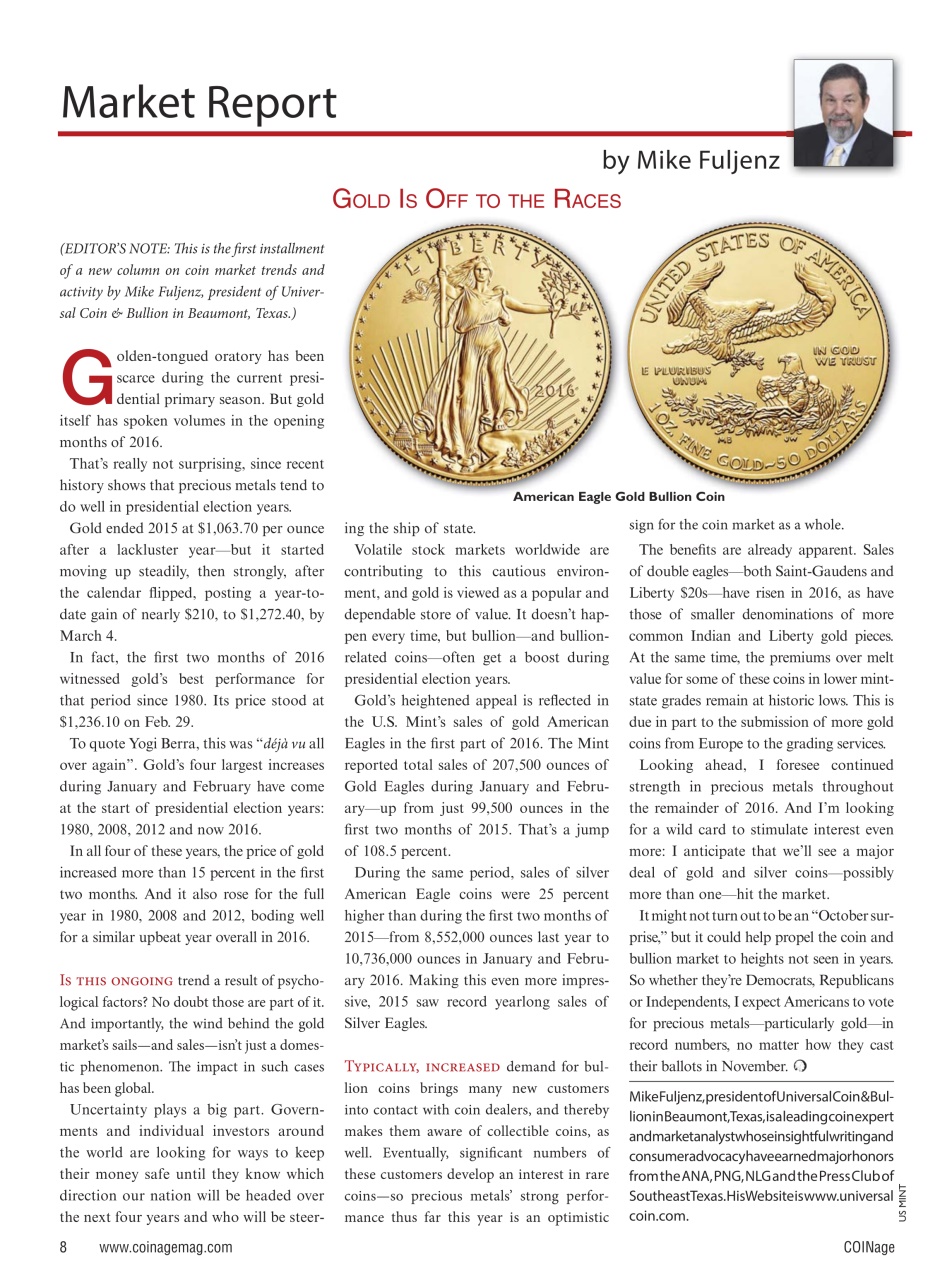 COINage Magazine Preview Pages
