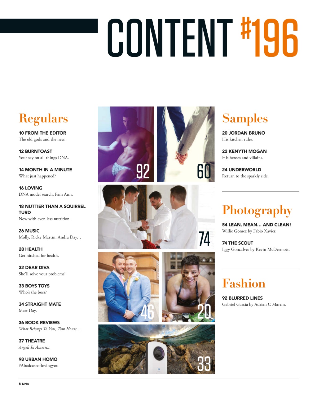 DNA Magazine Preview Pages