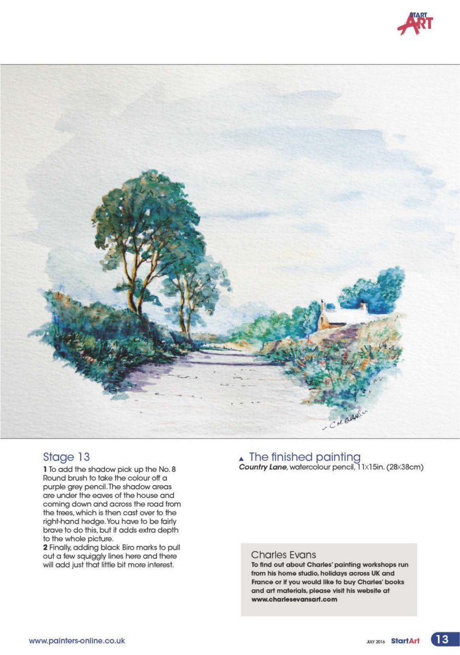 Start Art Preview Pages