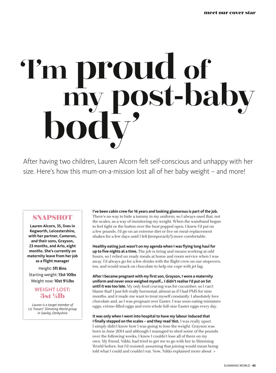 Slimming World Preview Pages