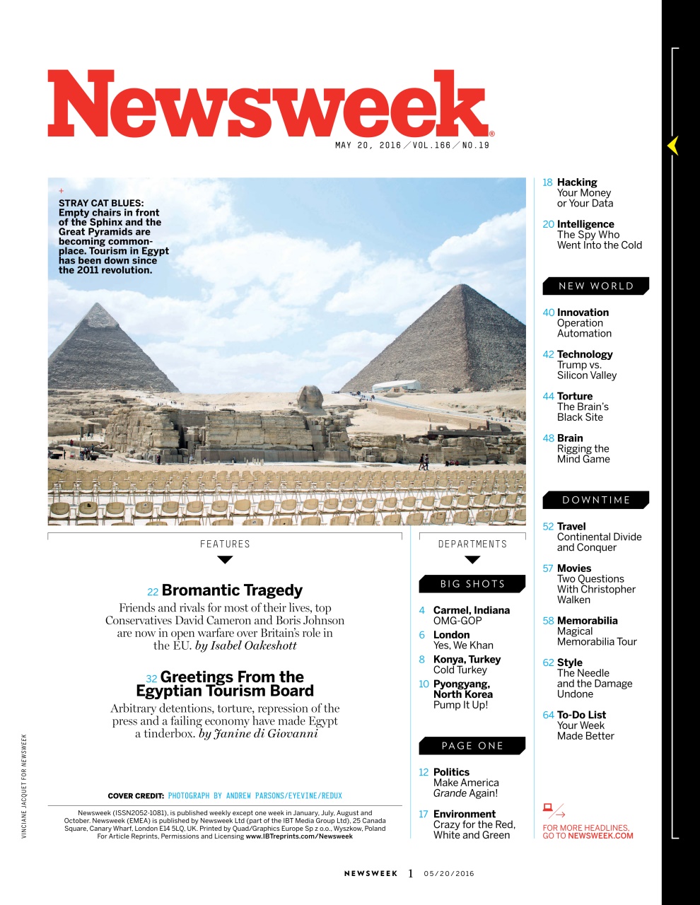 Newsweek International Preview Pages