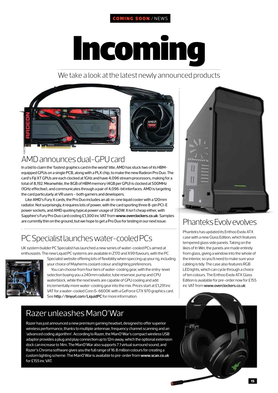 Custom PC UK Preview Pages