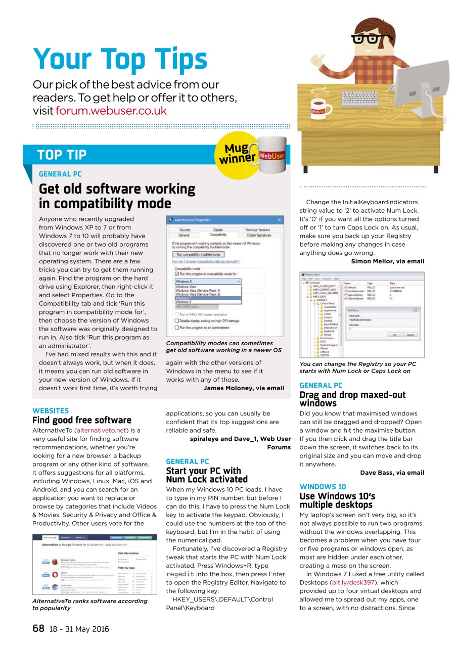 Webuser Preview Pages