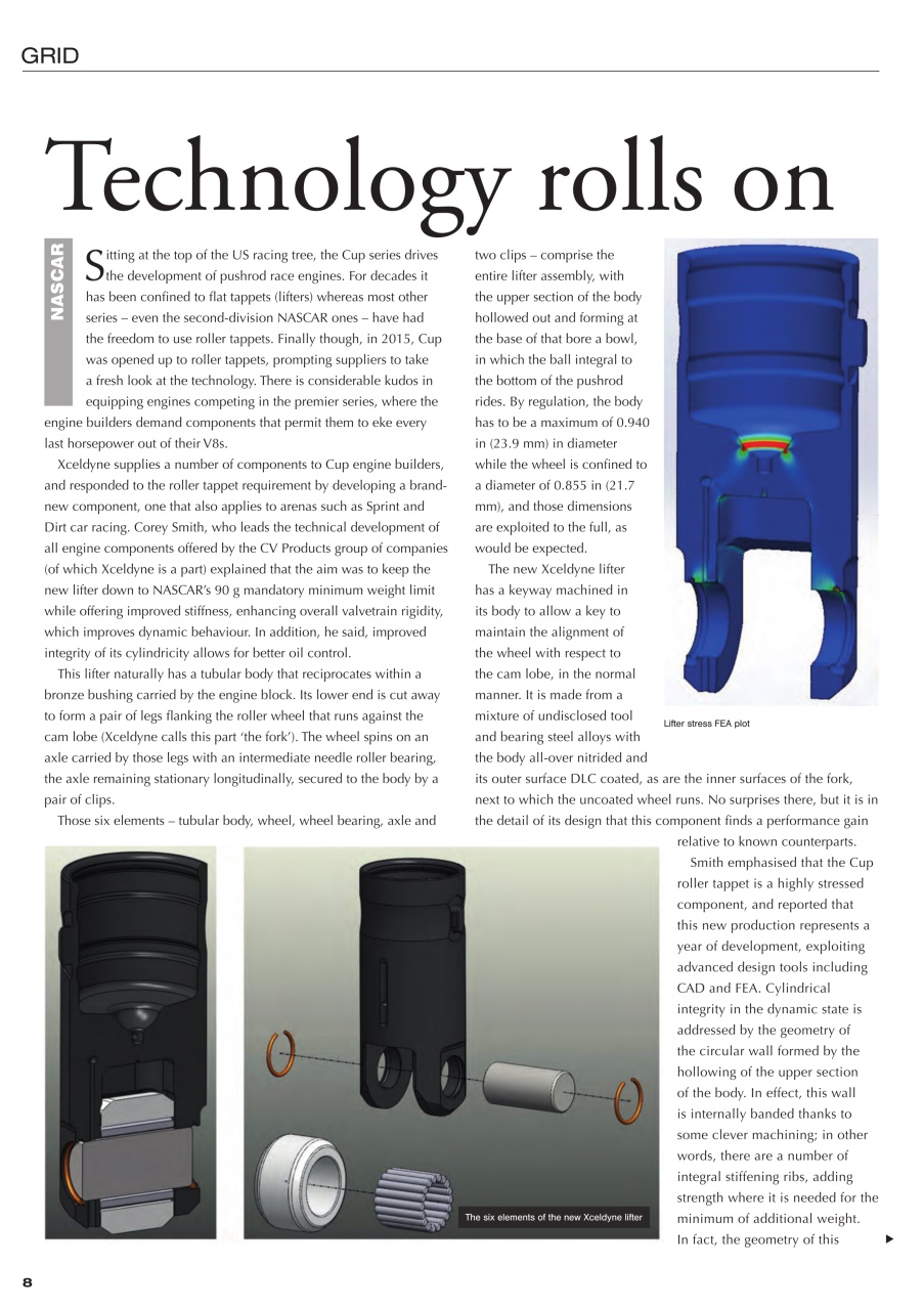 Race Engine Technology Preview Pages