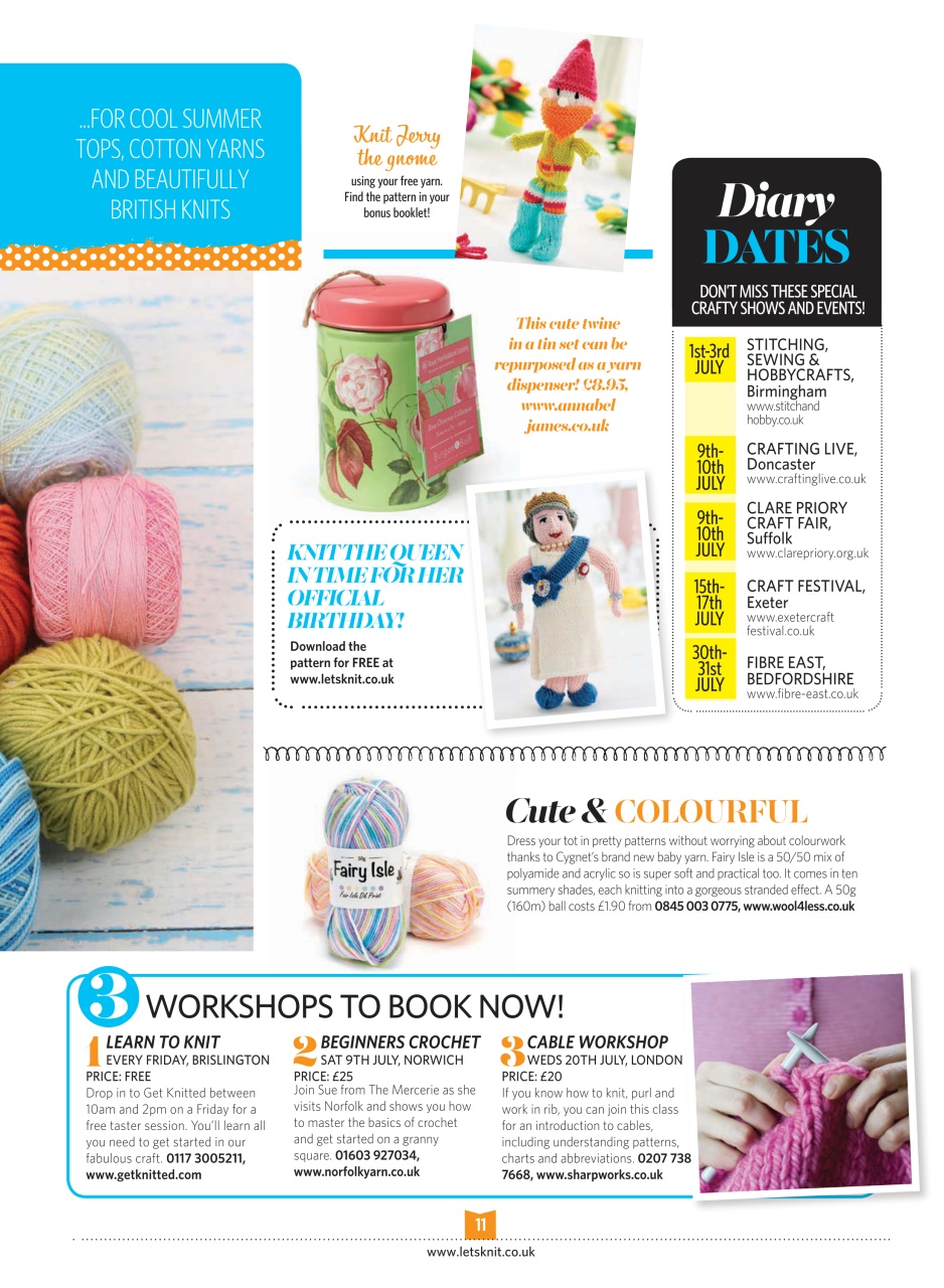 Let's Knit Preview Pages