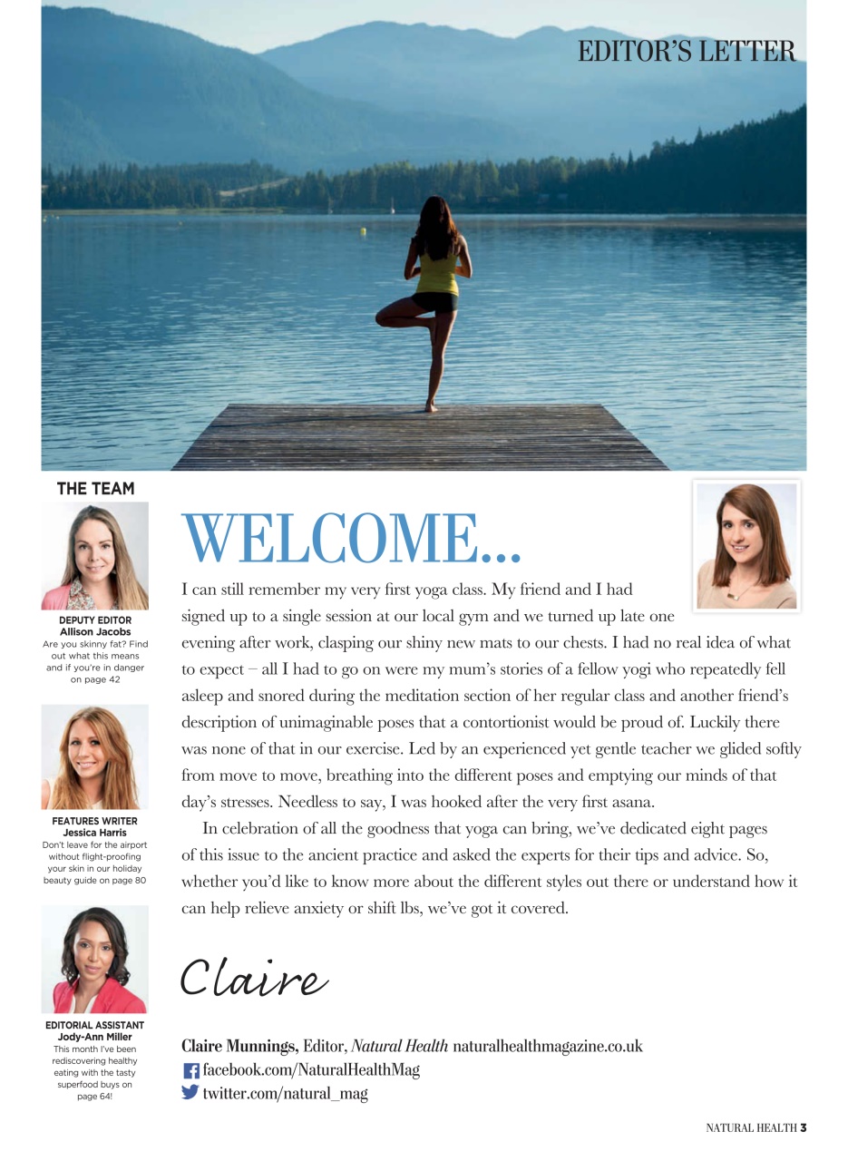 Natural Health Preview Pages