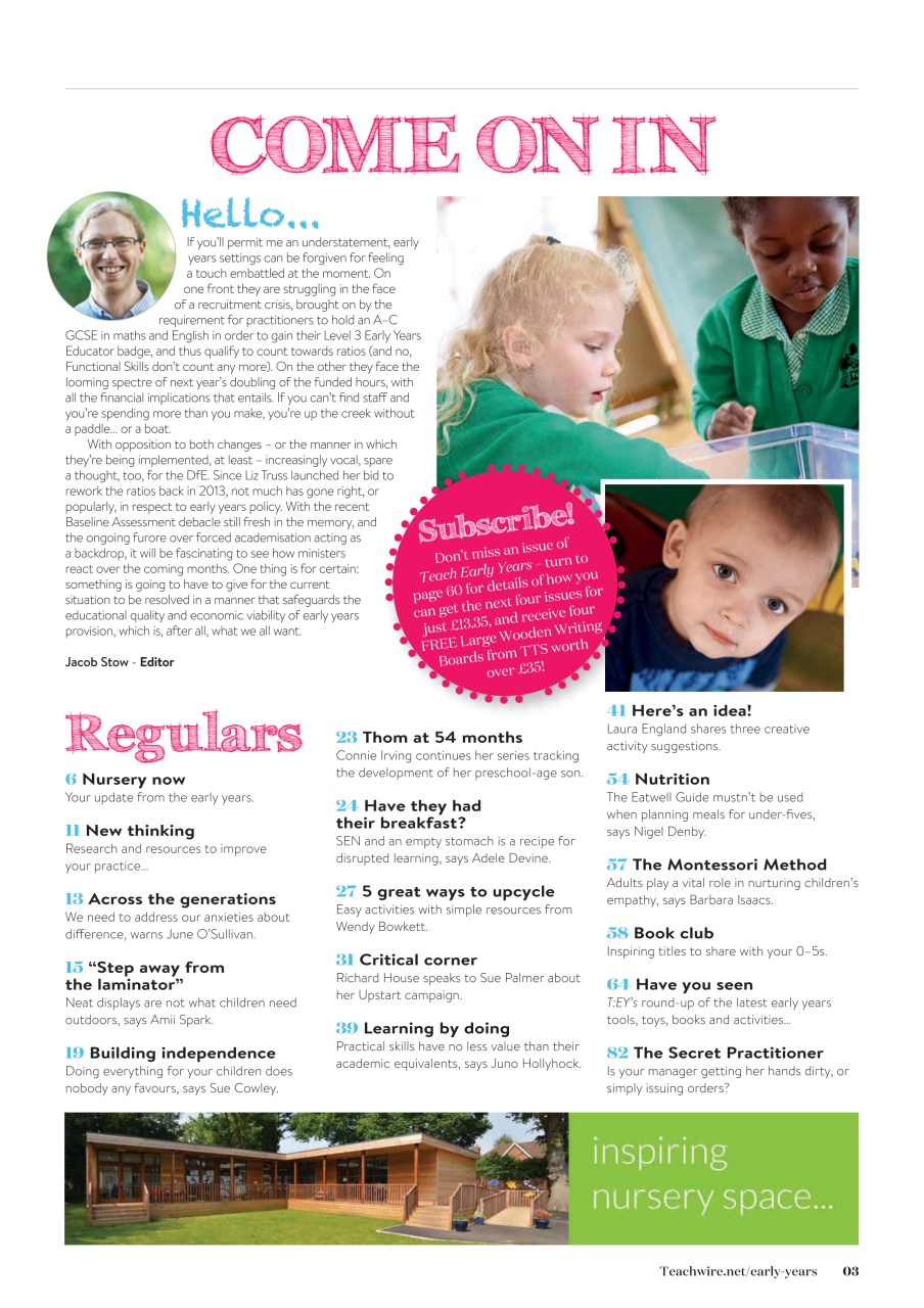 Teach Early Years Preview Pages