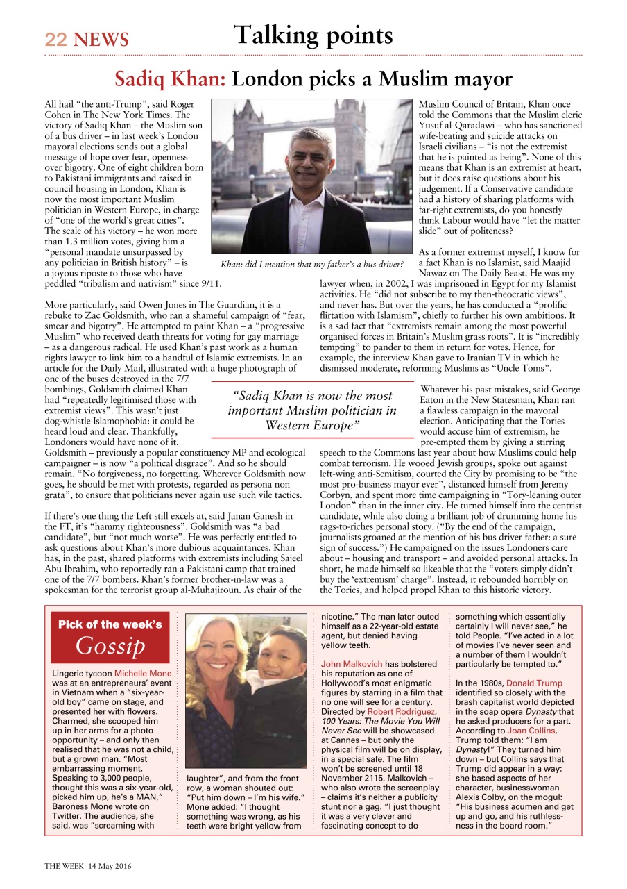 The Week Preview Pages