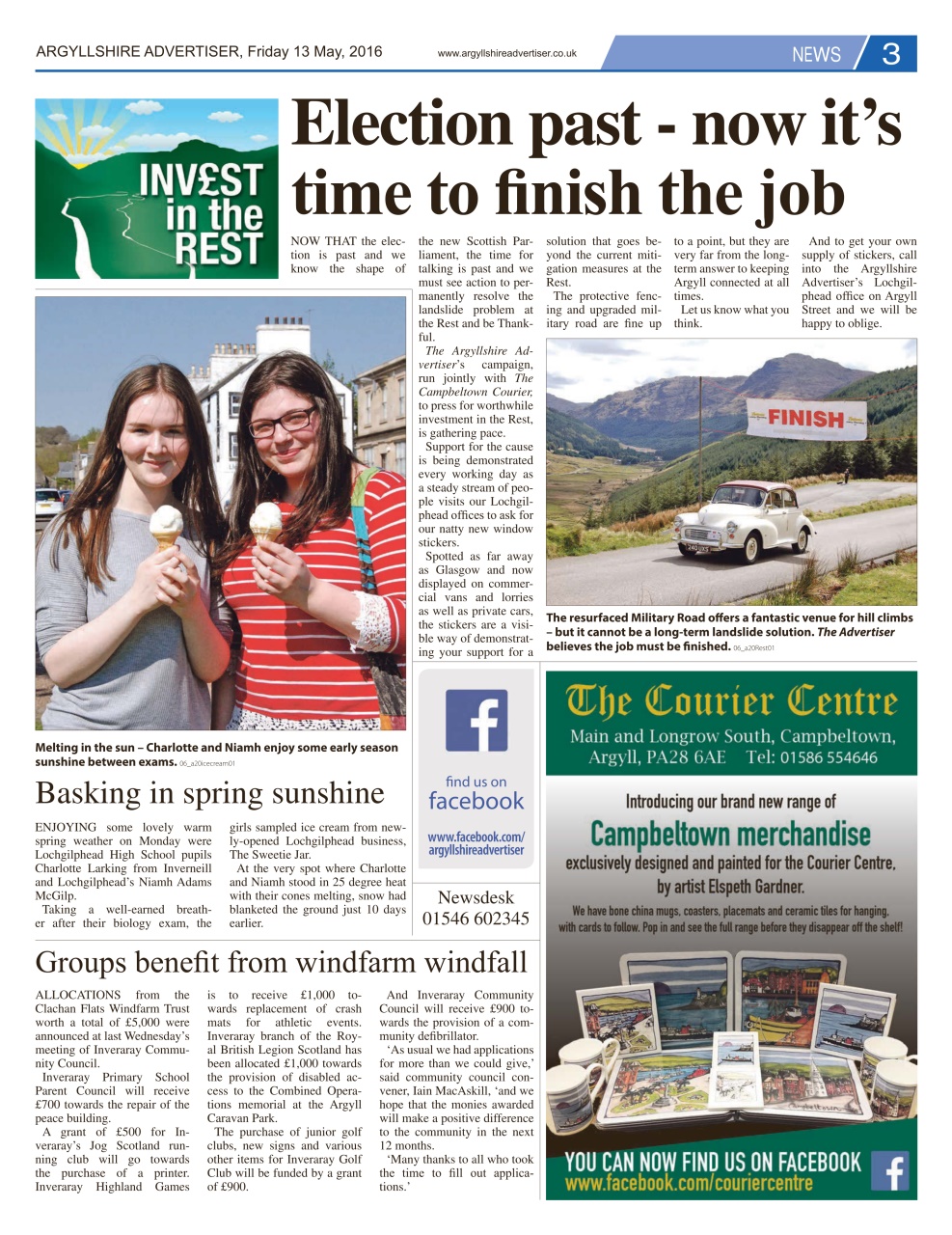 Argyllshire Advertiser Preview Pages