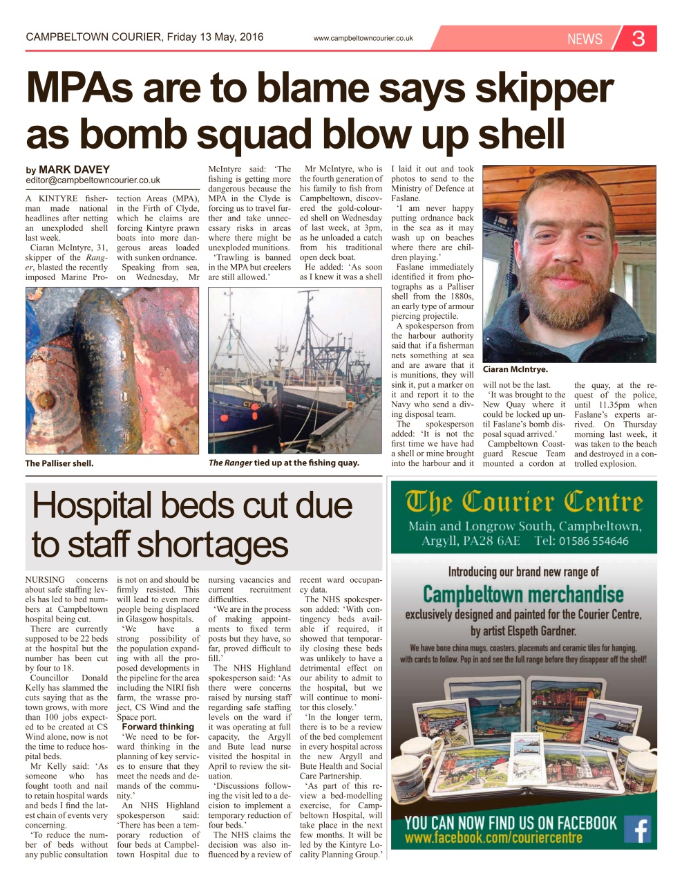 Campbeltown Courier Preview Pages