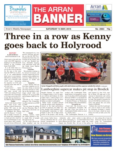 Arran Banner issue 